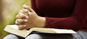 worship prayer hands bible