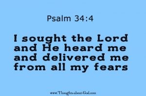 Psalm 34:4 deliverence