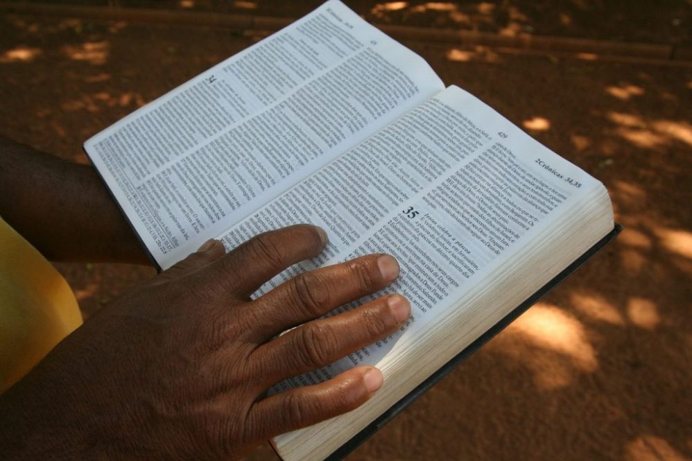 BIble reading. Studying scripture.