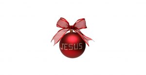 Jesus Christmas ornament - Devotional