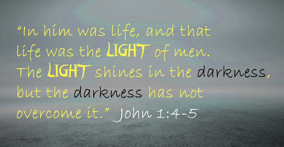 devotional on God being the light