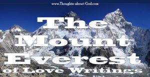 The Mount Everest of Love Writings