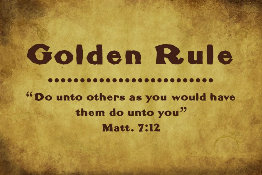 What did Jesus mean by the Golden Rule?