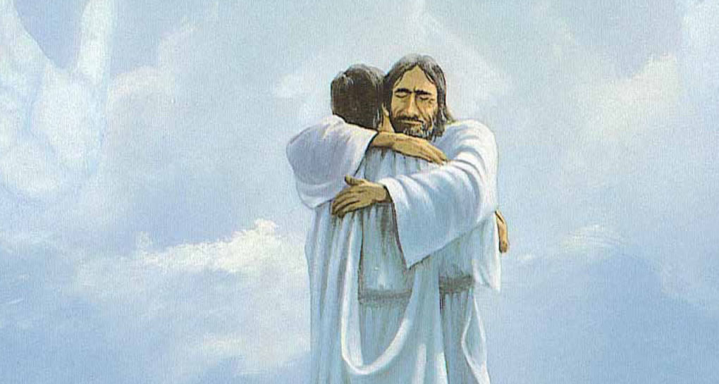 Друг бога. Иисус Христос на небе. Иисус обнимает. Иисус в небе. Иисус прощение.